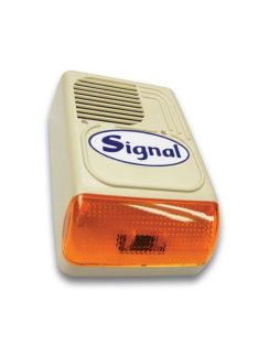   Signal PS-128-1 kültéri hang- és fényjelző sziréna (korábban: PS-128A/Signal kültéri hang-fényjelző, 12V)